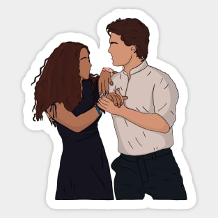 Julie and Luke - Perfect Harmony | Julie and the Phantoms Sticker